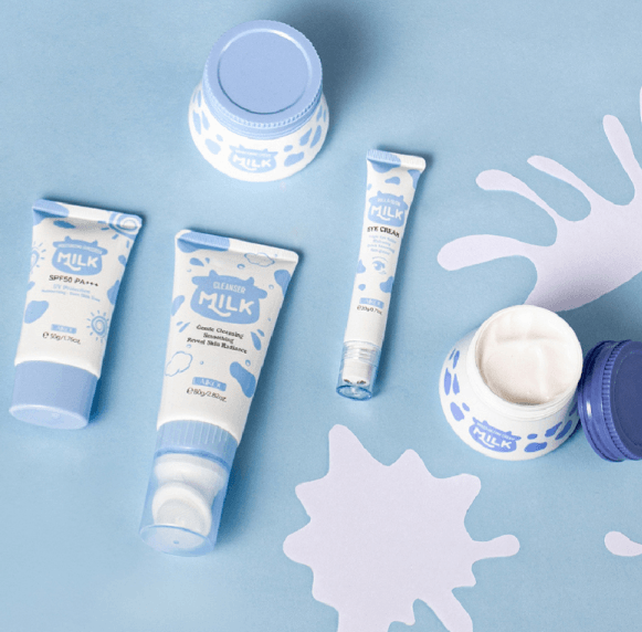 Milk Skin Care 5-piece Set Moisturizing Facial Care