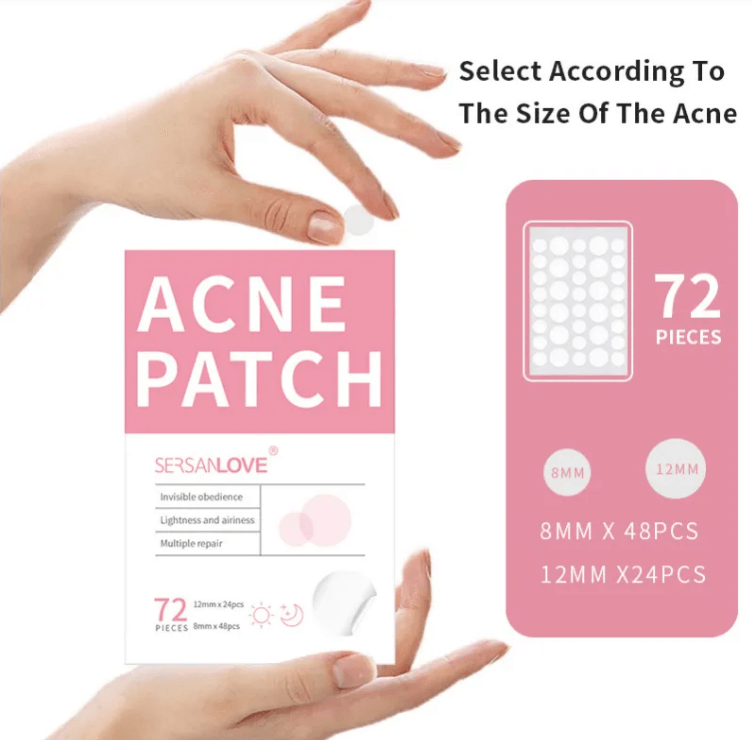Anti Acne Concealer Patches packaging for blemish care