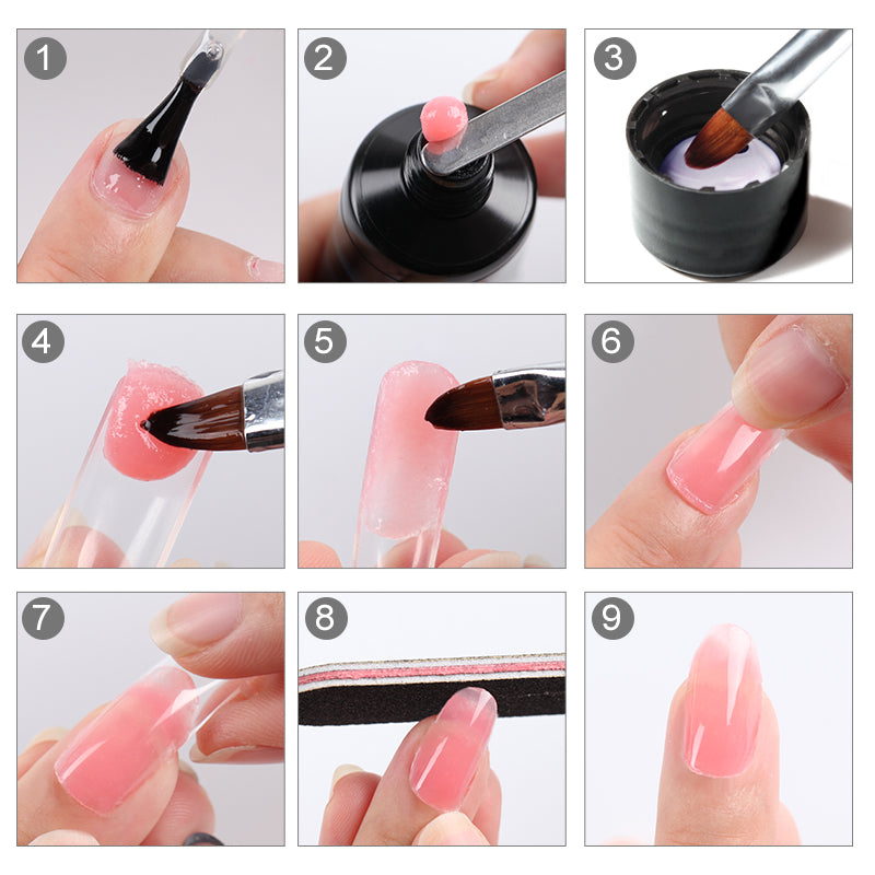 ROSALIND 15ml Quick Extension Crystal Gel for Nails